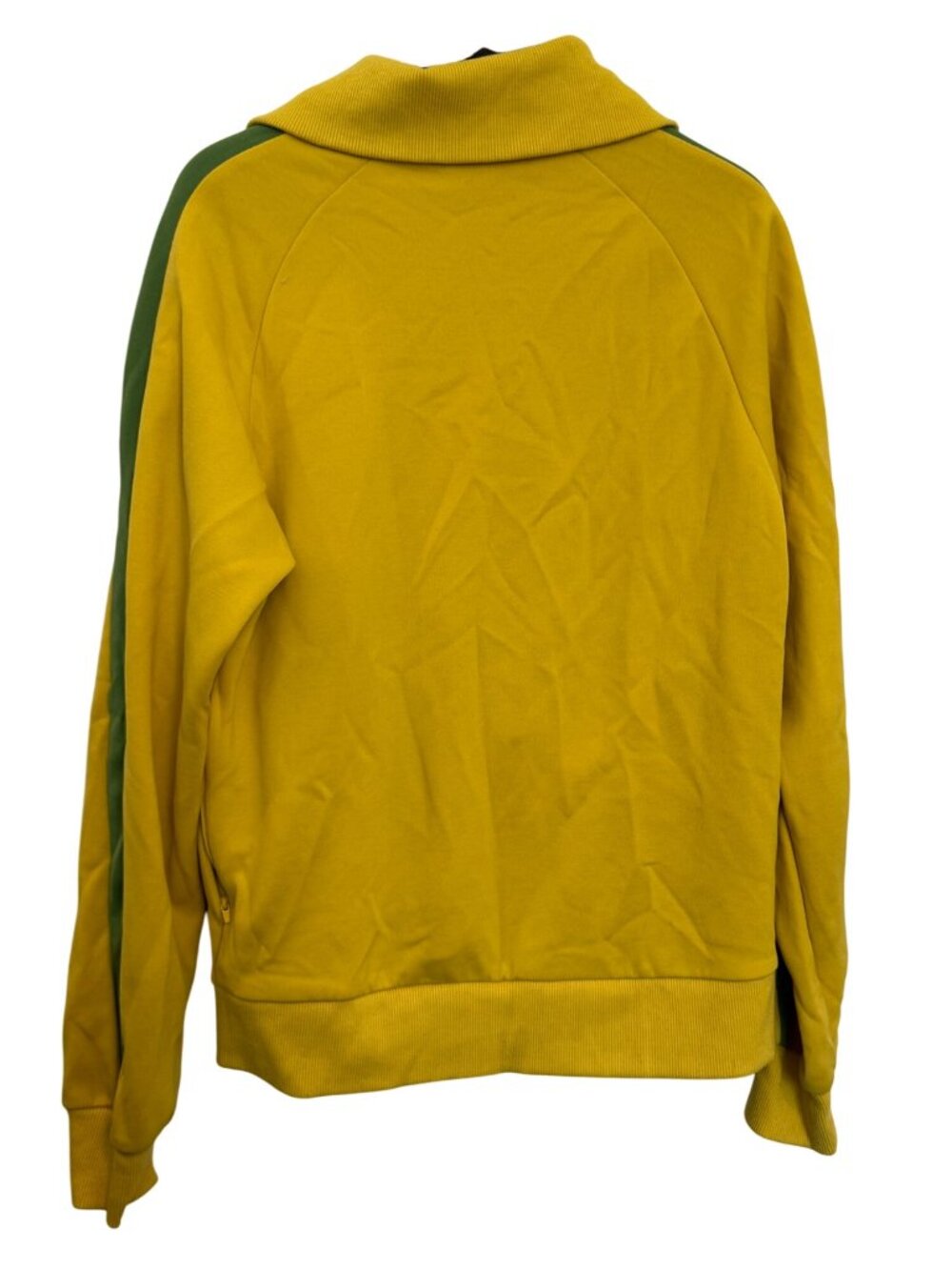 Vintage Puma Yellow & Green Full-Zip Track Jacket M 85% Polyester 15% Cotton - Picture 2 of 9